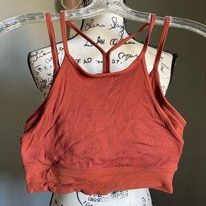 Nike Terracotta Strappy Crop Top